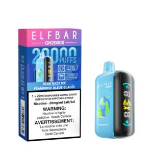 Elf Bar GH20k Disposable Vape - Blue Razz Ice - Kroniclez Vape