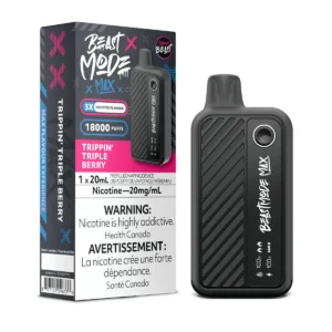 Flavour Beast Beast Mode Max 18K Disposable – Trippin’ Triple Berry 20MG - Kroniclez Vape