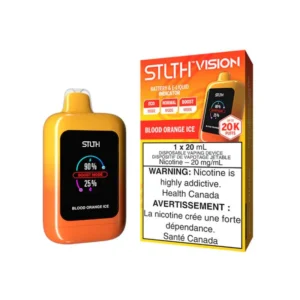 STLTH VISION 20k Disposable Vape - Blood Orange Ice Kroniclez Vape