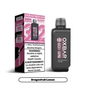 Svopp Rocky Vapor Oxbar [Prefilled Pods] 32K – Dragonfruit Lemon Kroniclez Vape